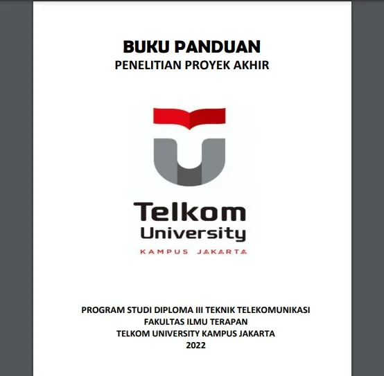 Buku Panduan Proyek Akhir D3 FIT Telkom University